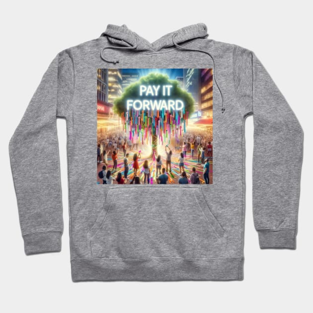 Pay It Forward Hoodie by TooplesArt